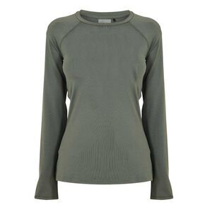 USA Pro Womens/Ladies Long-Sleeved Top / Khaki